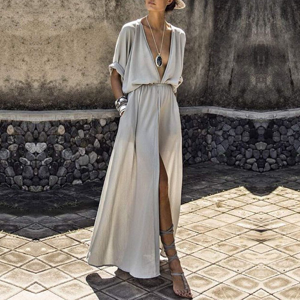 flowy bohemian summer dresses