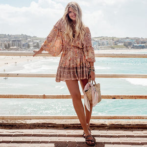 Boho Short Gypsy Dress