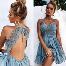 Bohemian Cotton and Lace Sundress