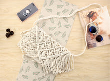 Woven Macrame Shoulder Bag