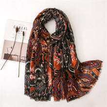 Gypsy Print Boho Scarf