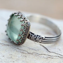 Beautiful Green Moonstone Ring