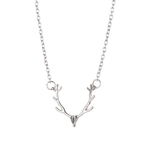 Beautiful Vintage-Inspired Bohemian Elk Antler Necklace. 3 to choose from.